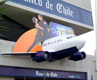 ficticios en fachadas